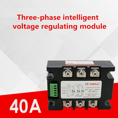 new Three-phase SSR Intelligent AC Voltage Regulating Module YJGU-3R3840A 380V 40A - KOEED