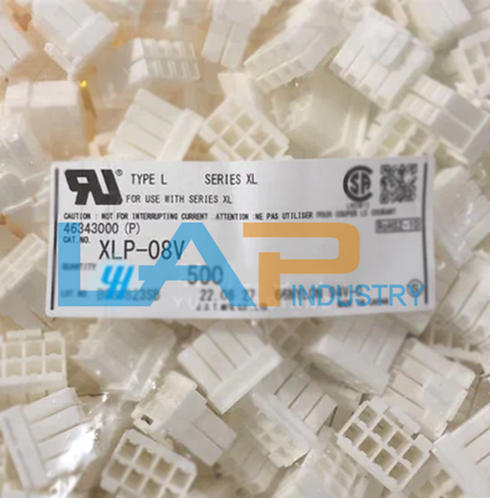 500Pcs Connector XLP-08V 8pin Plastic Shell 5.0mm Pitch Terminal - KOEED