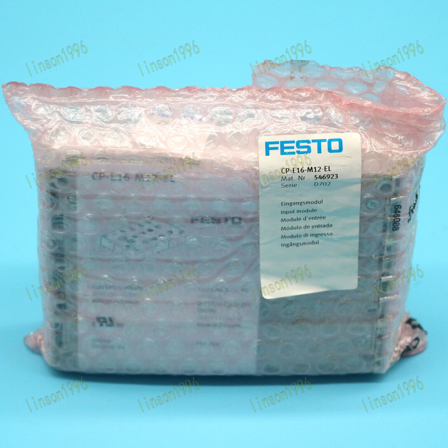 FESTO CP-E16-M12-EL 546923 INPUT Module - FESTO
