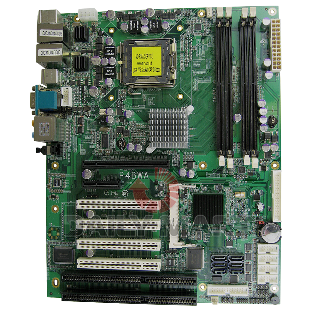 used  & Tested COMMELL P4BWA ATX Industrial Motherboard