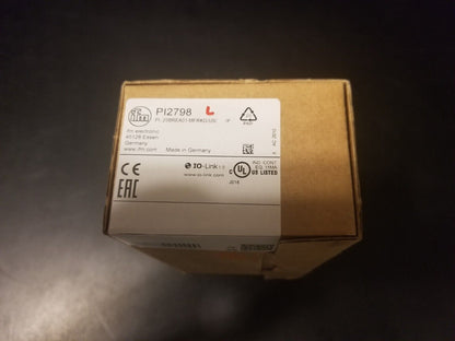 NEW SEALED IFM EFECTOR PI2798 PRESSURE SENSOR DISPLAY - IFM