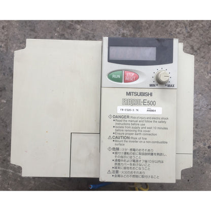 Used Mitsubishi Inverter FR-E520-3.7K 220V - MITSUBISHI