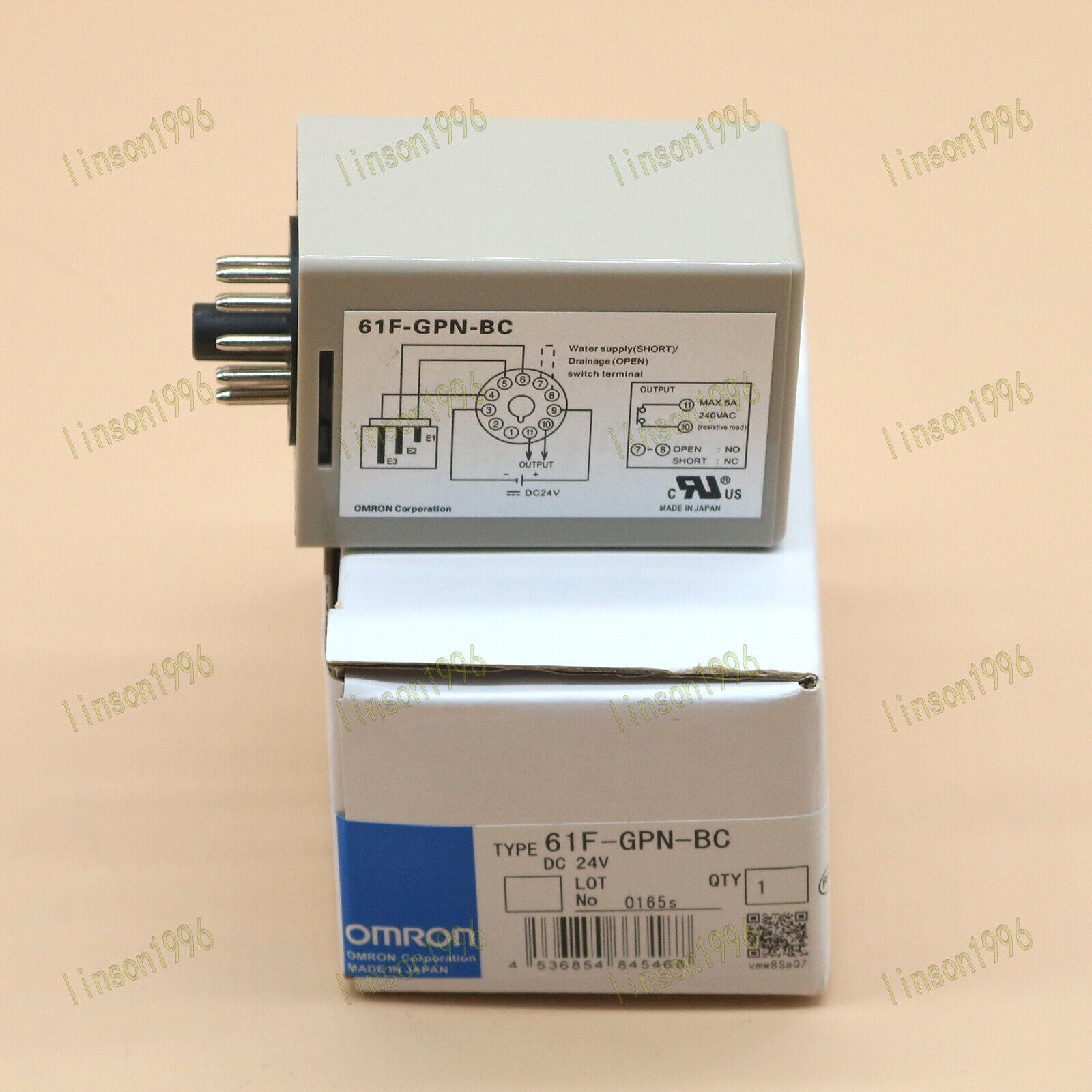 new ONE  In Box Omron liquid level switch 61F-GPN-BC DC24V Fast Delivery