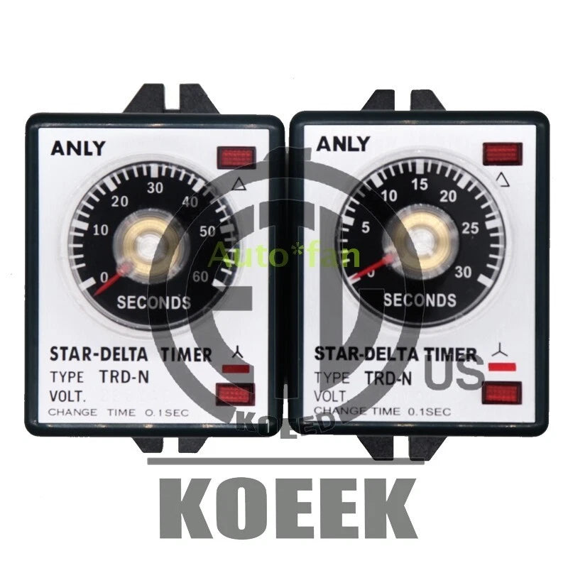 1PC AC110V 220V 30S 60S TRD-N Motor Starting Time Limit Relay