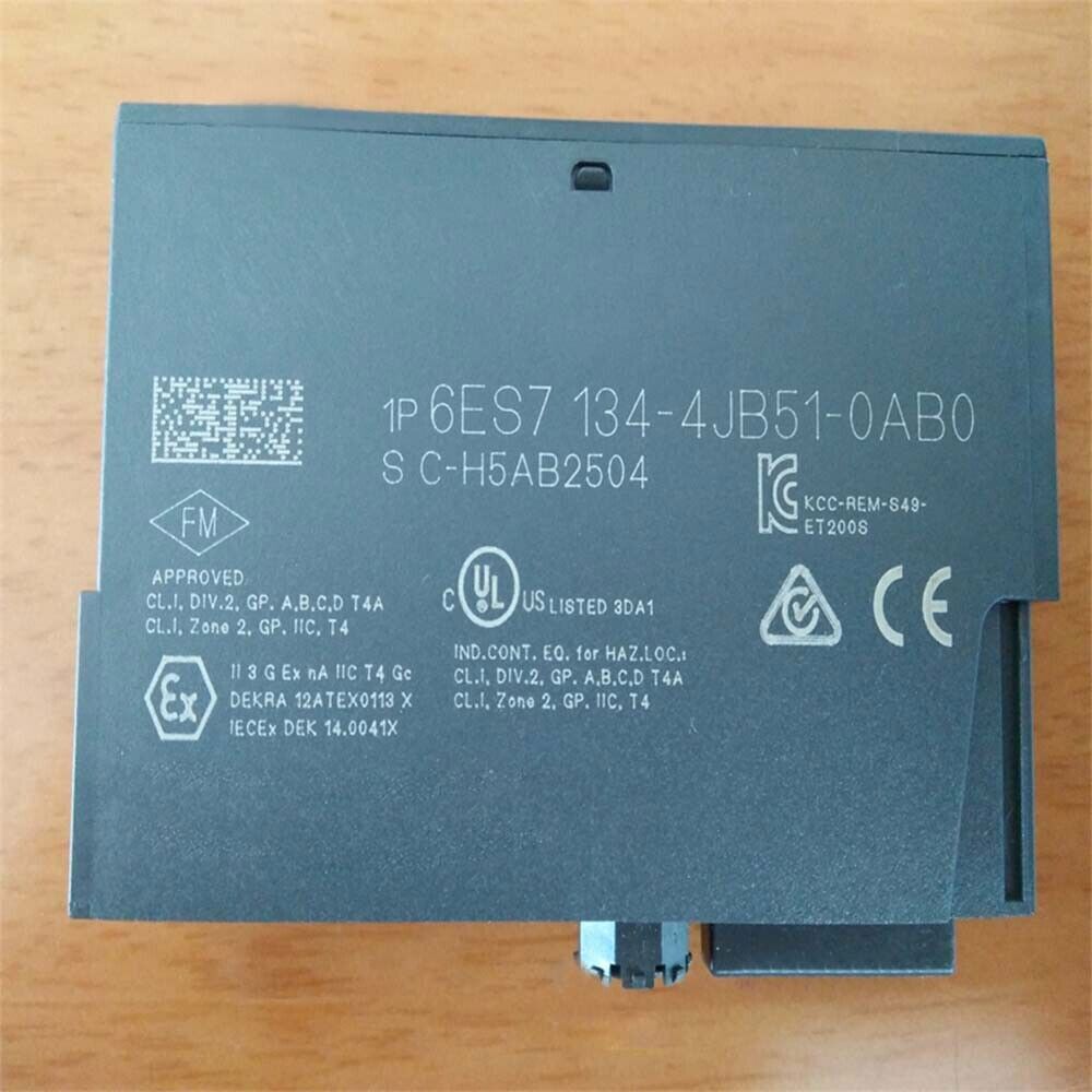 new One  Siemens 6ES7134-4JB51-0AB0 6ES71344JB510AB0 ping In Box