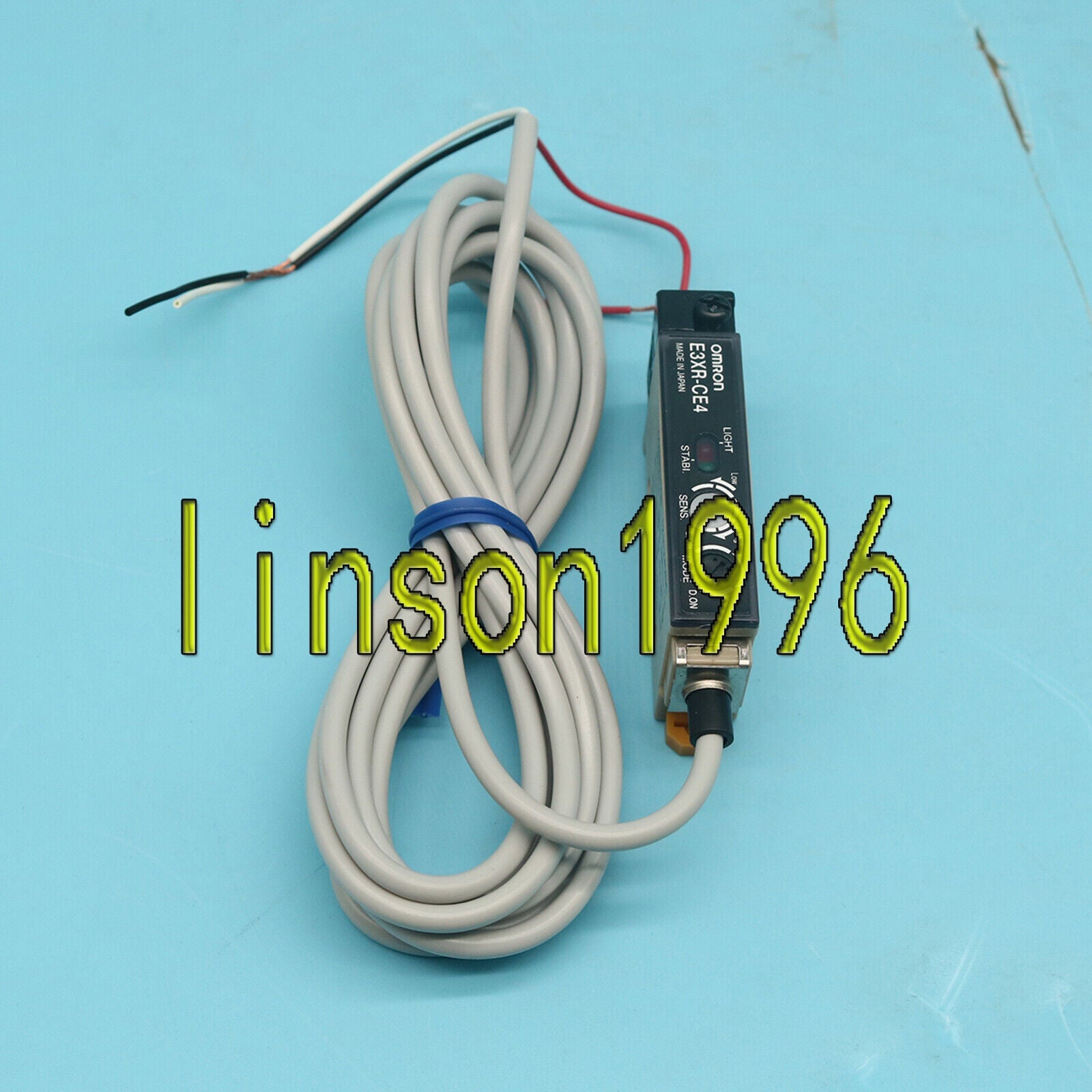 Photo Fiber Optic Switch E3XRCE4 Amplifier Sensor 12-24VDC - OMRON