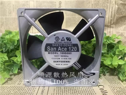 SAOYO 109S085 100V 13.5/12W 0.16A/0.14A Axial Cooling Fan