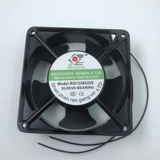 Rengang RG1238S220 12038 AC220/240V 0.12A 12CM Axial Cooling Fan