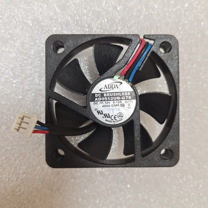 ADDA AD0512UB-G76 5010 12V 0.12A 5cm 3-wire speed measurement cooling fan