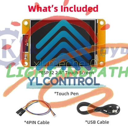 ESP32 WiFi Bluetooth Development Board 2.8in LCD TFT Touch Screen Module 240*320