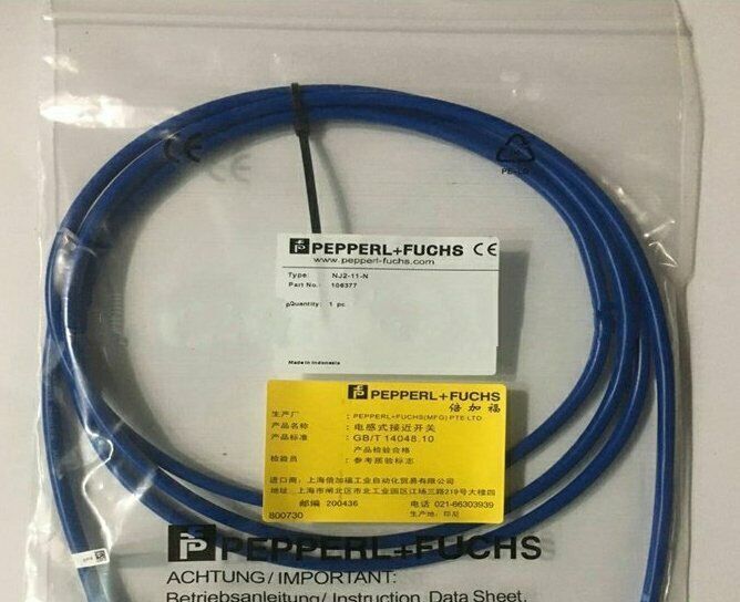 New In Box PEPPERL+FUCHS NJ2-11-N Inductive Sensor - PEPPERL+FUCHS