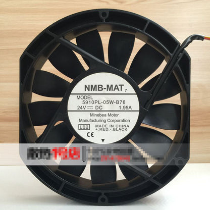 1PC  NMB 5910PL-05W-B70/B76/B79 24V 1.95A 17CM inverter cooling fan 1722