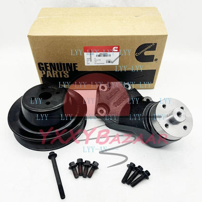 Fan support Bracket with pulley&bolts For Cummins Replaces 3911202 3285947