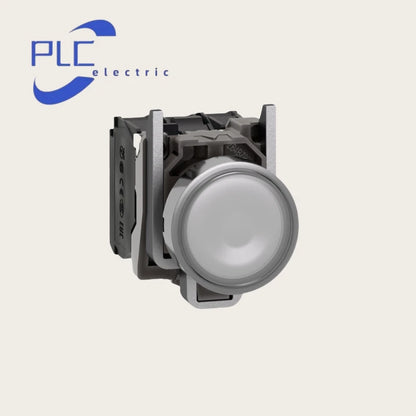 SCHNEIDER ELECTRIC XB4BW31G5 PUSHBUTTON WHITE NSMP 1NO + 1NC 110...120V AC