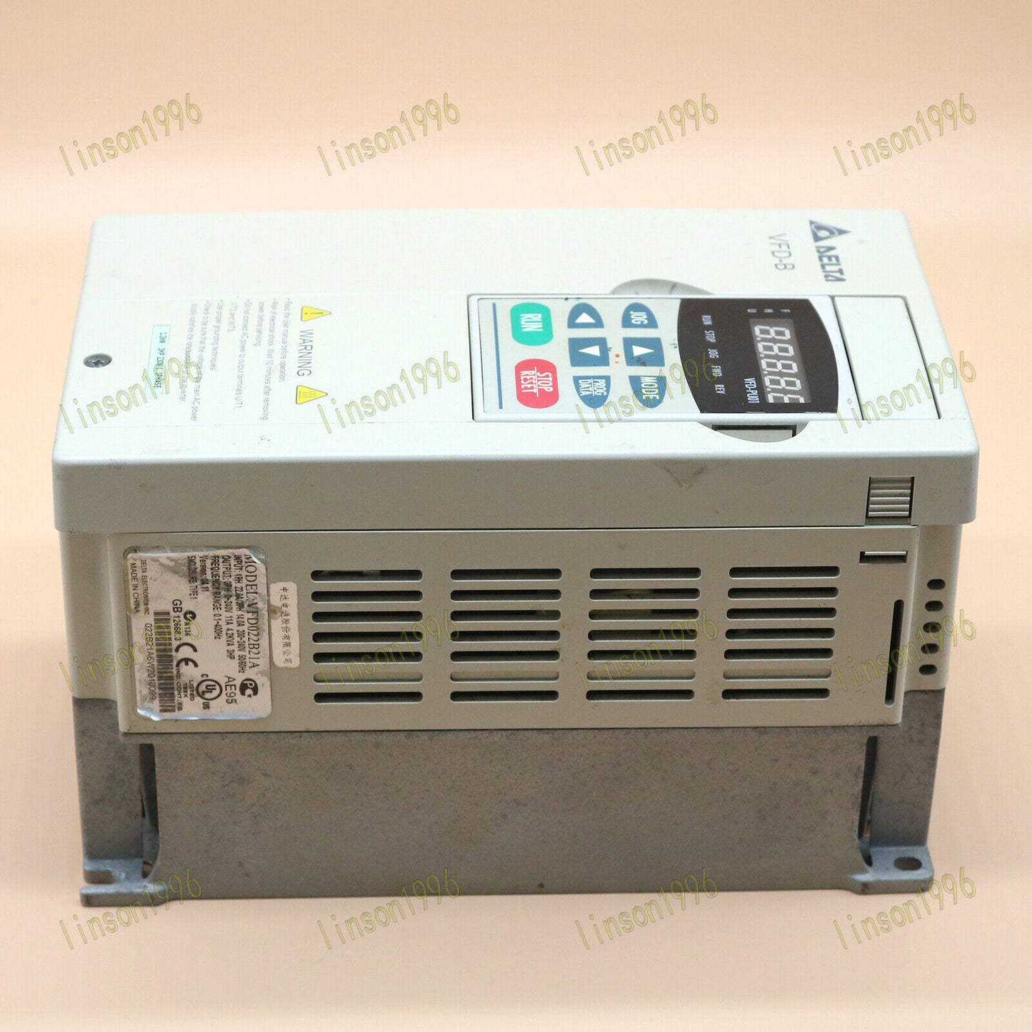 used 1PC Delta VFD022B21A Inverter 220V 2.2KW Fast - DELTA