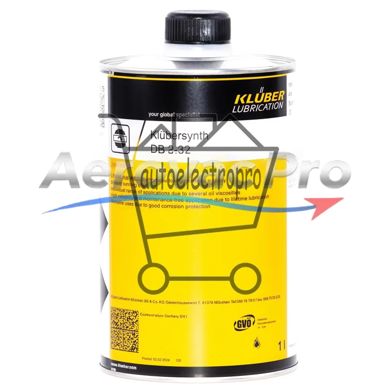 1Pcs KLUBER Lubrication ISOFLEX TOPAS DB 2-32 1L (13 oz) SAFE RELIABLE