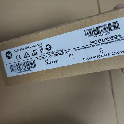 Allen-Bradley SLC 500-16K Controller Module NEW Factory Sealed - ALLEN-BRADLEY
