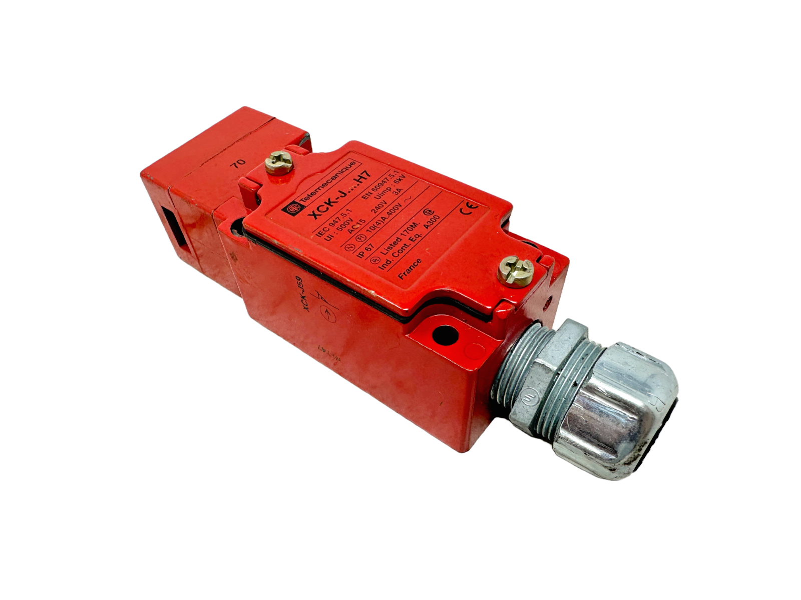 used Allen-Bradley XCK-J59H7 Safety Interlock Switch - ALLEN-BRADLEY