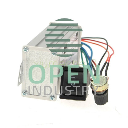 Max 20A 12V 24V PWM DC Motor Stepless Variable Speed Control Controller Switch M
