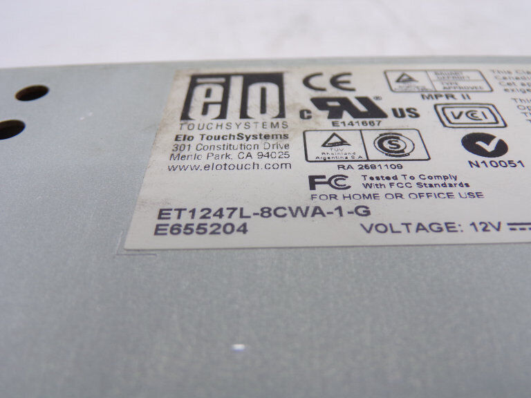 TYCO ET1247L-8CWA-1-G HMI with high resolution and industrial capabilities for professional automation applications - TYCO