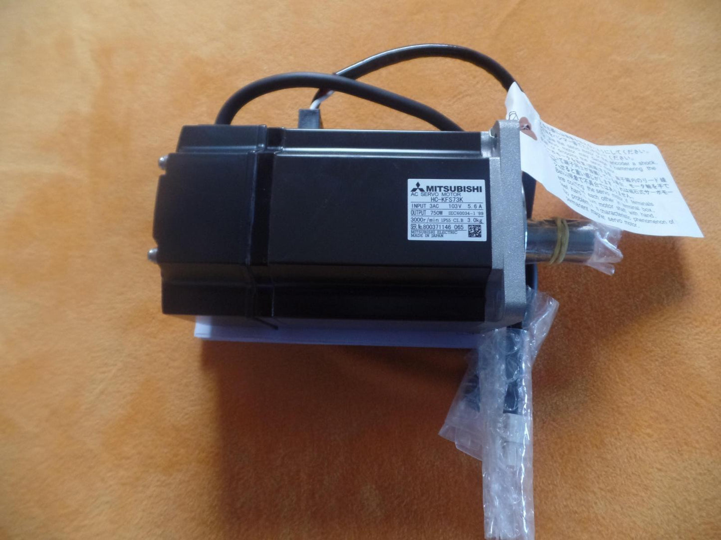 1PC MITSUBISHI AC SERVO MOTOR HC-KFS73K HCKFS73K