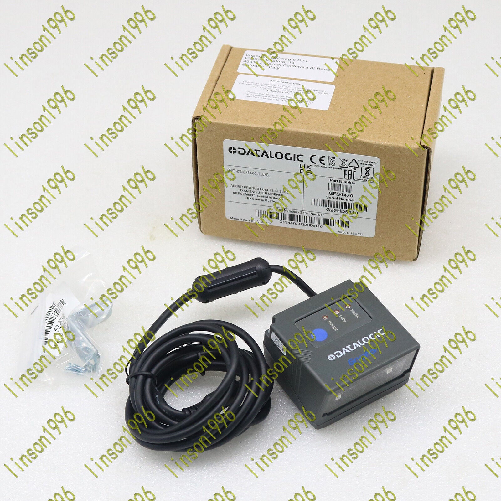 Datalogic Gryphon GFS4470 USB 2D Barcode Scanner - DATALOGIC