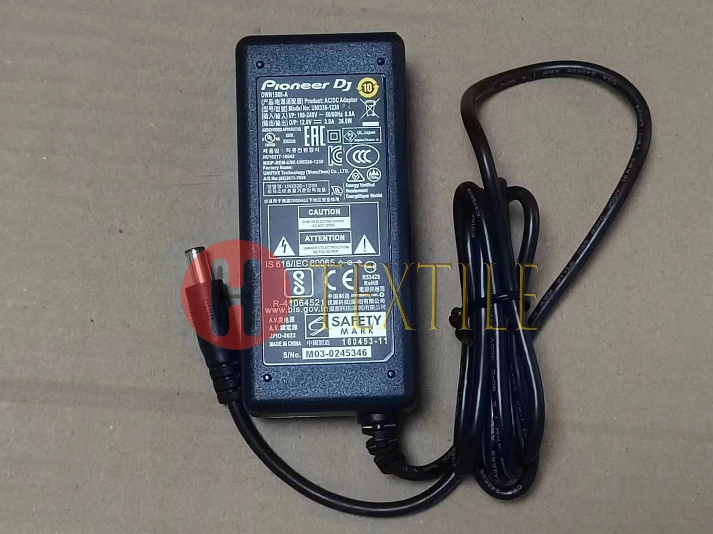 1X for Controller DDJ-1000 XDJ-800 DDJ-1000SRT Charger- 12V AC Adapter