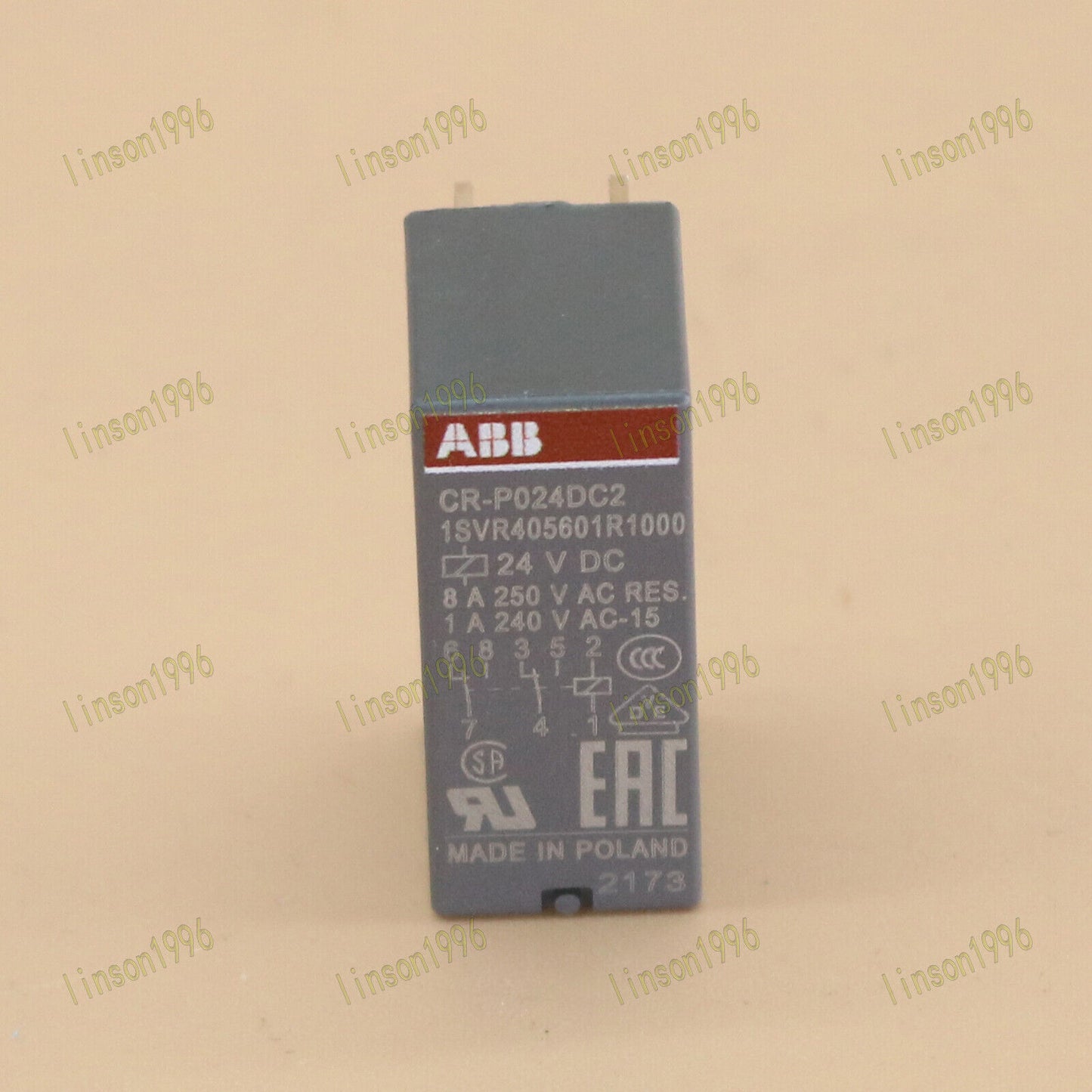 5PC ABB CR-P024DC2 24VDC RELAYS Fast Ship - ABB
