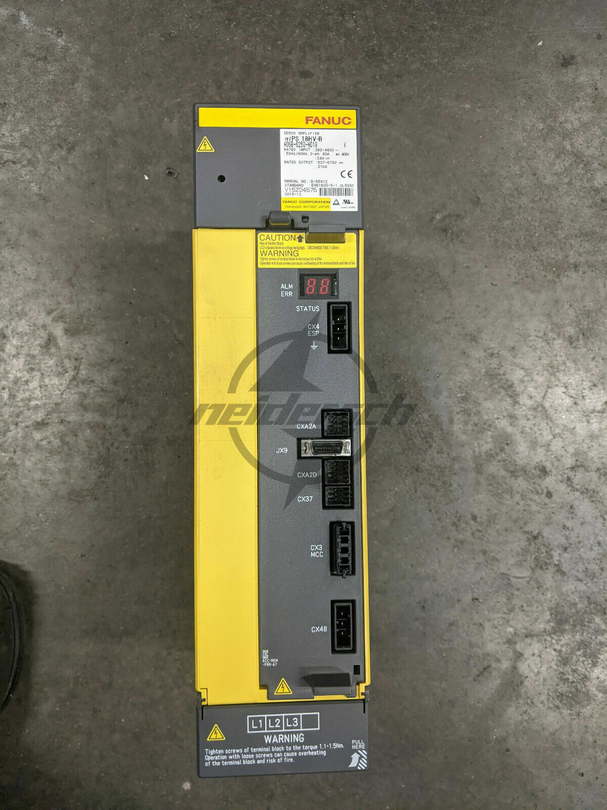 used one Fanuc A06B-6250-H018 Servo Amplifier - FANUC