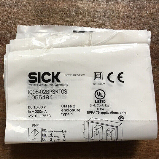 ONE SICK IQ08-02BPSKT0S Proximity Switch Sensor - SICK