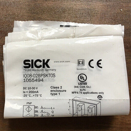 ONE SICK IQ08-02BPSKT0S Proximity Switch Sensor - SICK