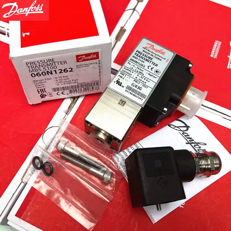 new 1pcs Danfoss MBS5100 060N1262 0-16bar Pressure Transmitter Sensor - DANFOSS