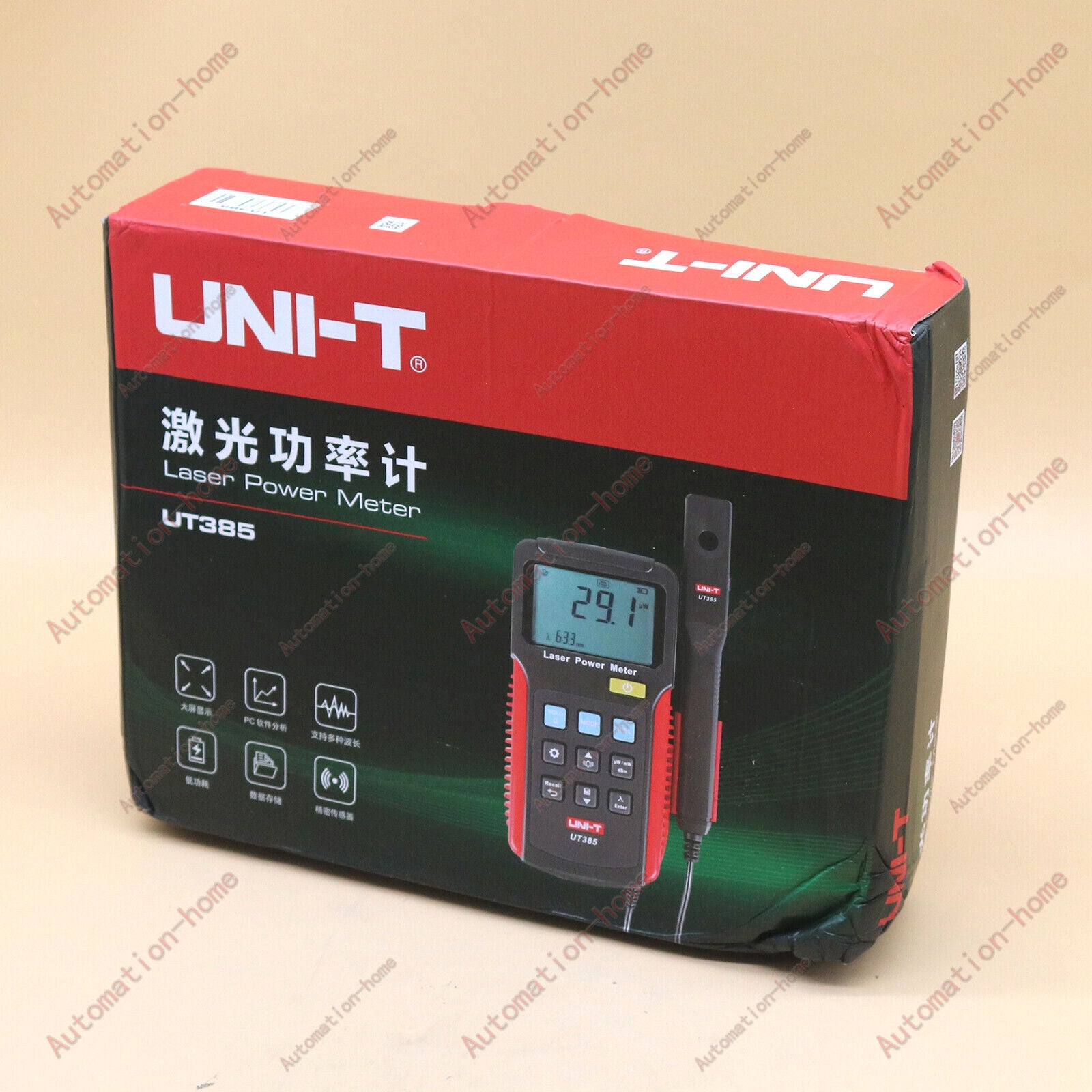 new One  UNI-T UT385  Laser Power Meter Laser Sensor In Box FAST SHIP