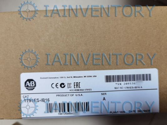 Allen-Bradley 1791ES-IB16 Guard Ethernet Safety Module - ALLEN-BRADLEY