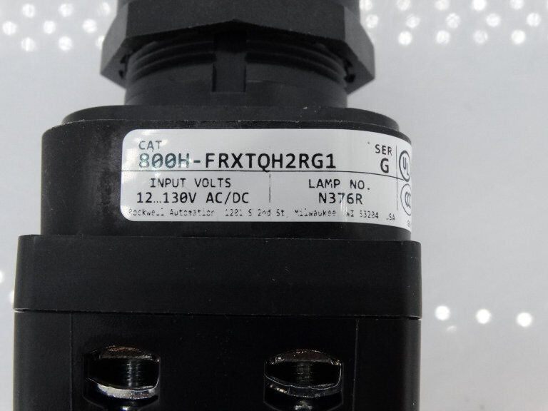 ALLEN BRADLEY 800H-FRXTQH2RG1 SERIES G PUSHBUTTON - ALLEN BRADLEY