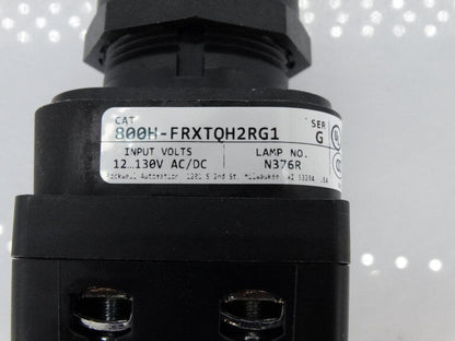 ALLEN BRADLEY 800H-FRXTQH2RG1 SERIES G PUSHBUTTON - ALLEN BRADLEY