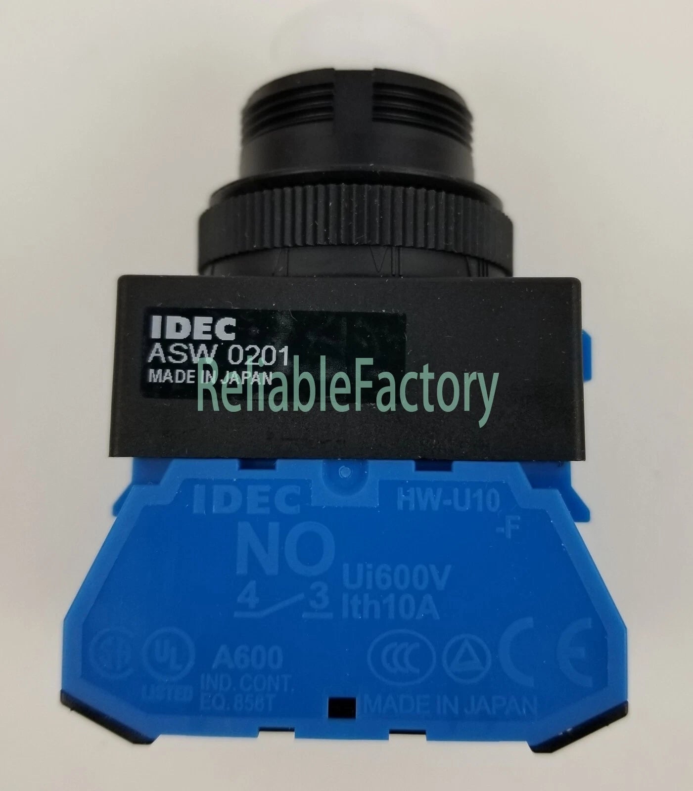 1PCS IDEC ASW220 Selector Switch 2-Position Maintained 2NO Panel Mnt 22mm