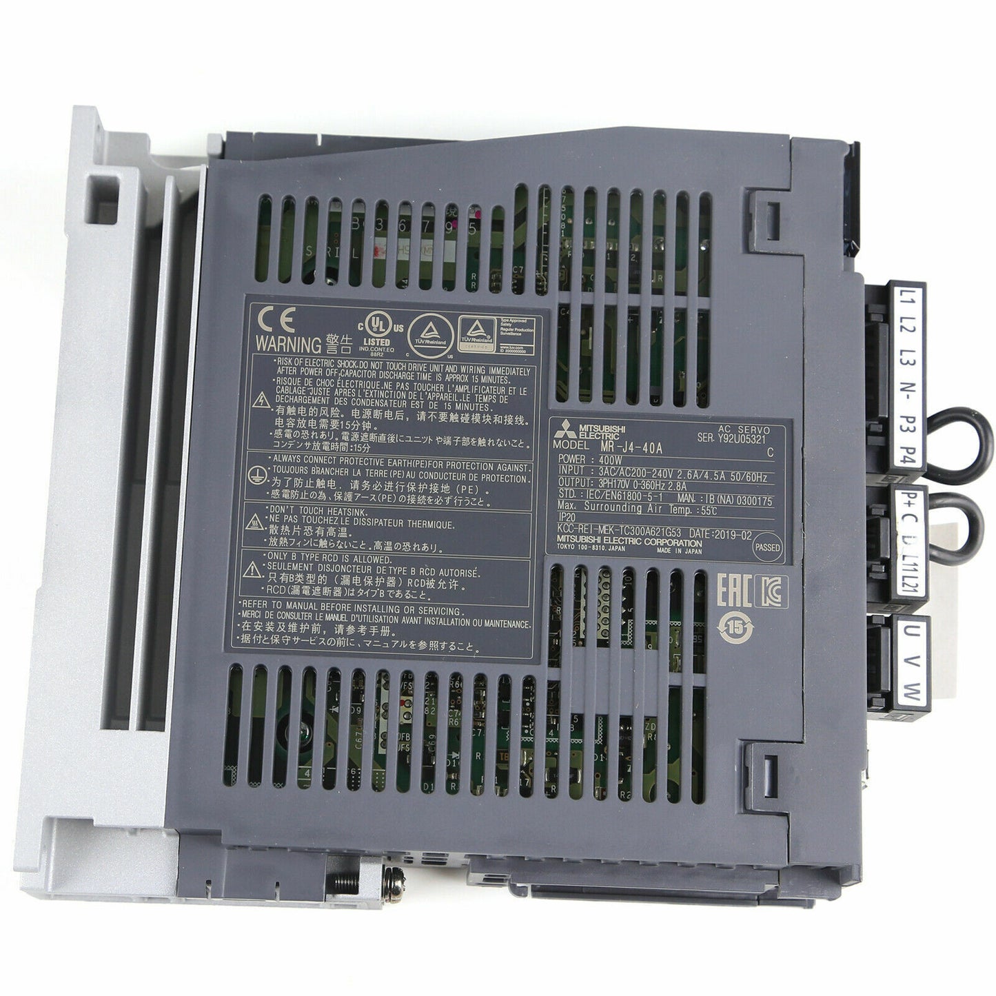 Mitsubishi MRJ440A Servo Amplifier Professional High-Power Amplifier - MITSUBISHI