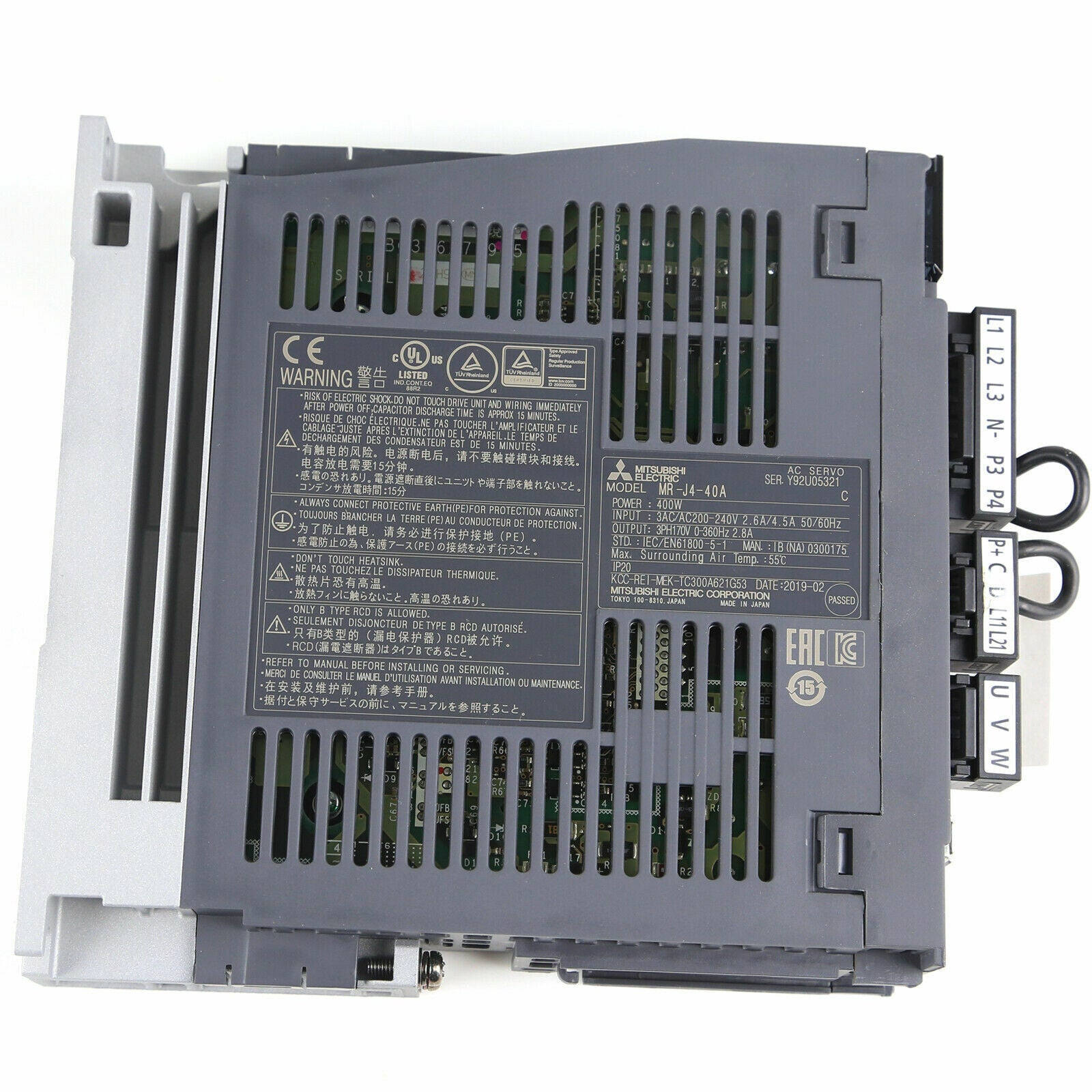 Mitsubishi MRJ440A Servo Amplifier Professional High-Power Amplifier - MITSUBISHI