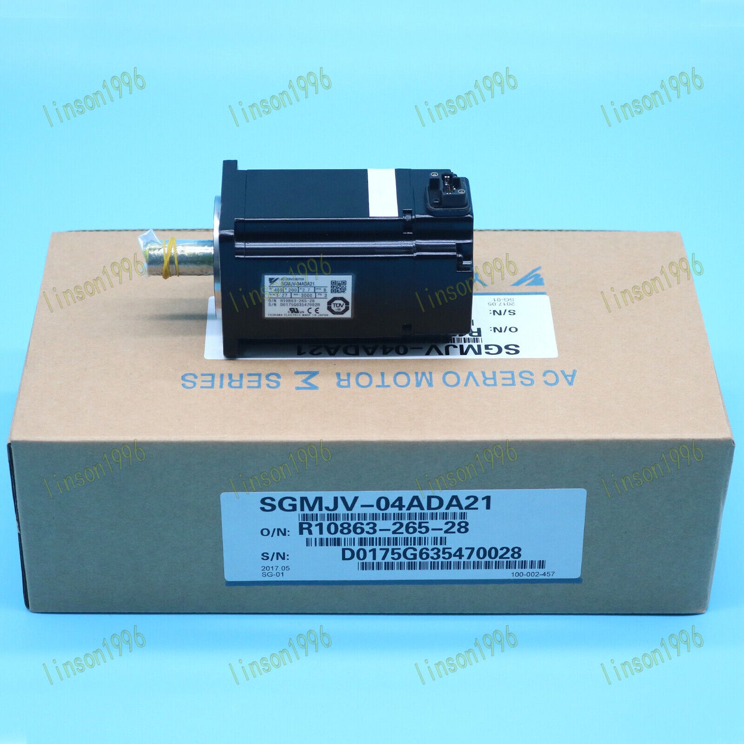 1-PC Yaskawa SGMJV-04ADA21 AC Servo Motor - YASKAWA