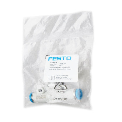 new 1PC Festo Throttle Valve Gas Connector GRQS8 GR-QS-8 193970 - FESTO