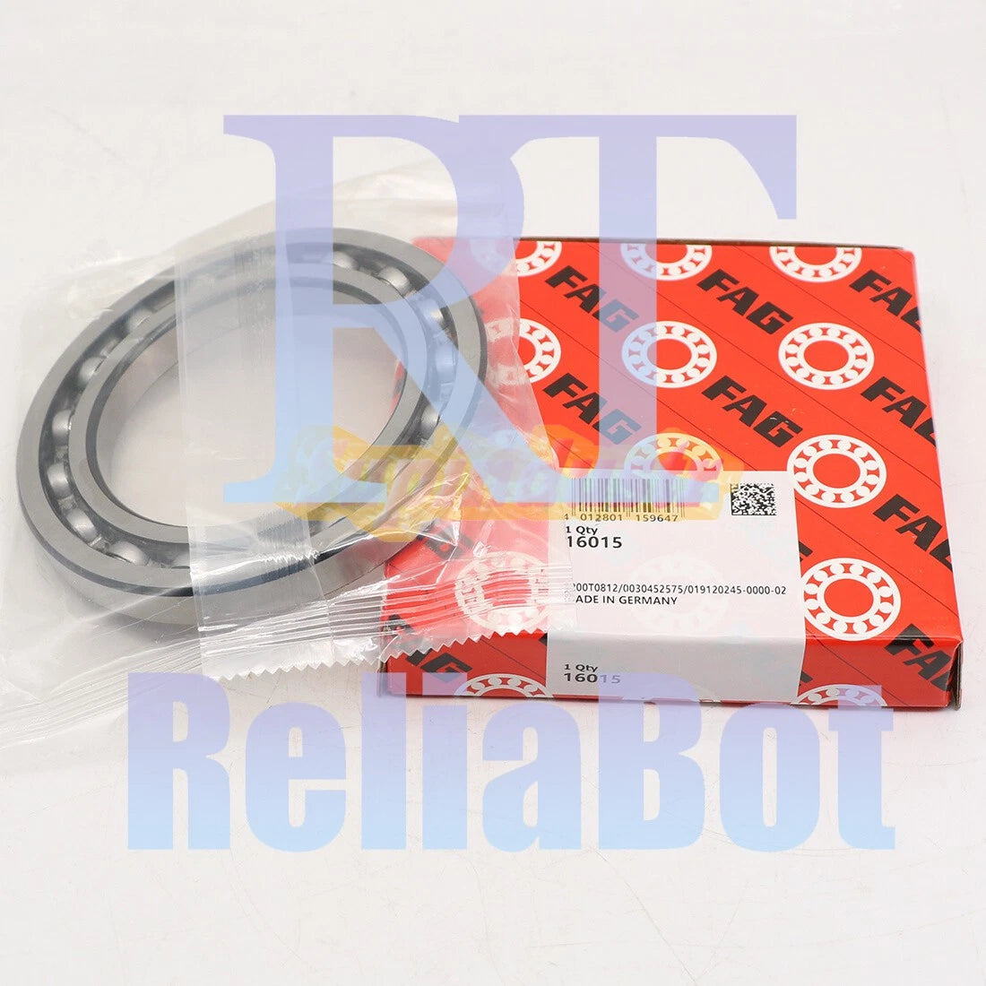 .1Pcs FAG 16015 Deep Groove Ball Bearings 75x115x13mm.