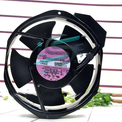 NMB 5915PC-22T-B30 220V 40/38W aluminum frame cooling fan axial fan 17cm