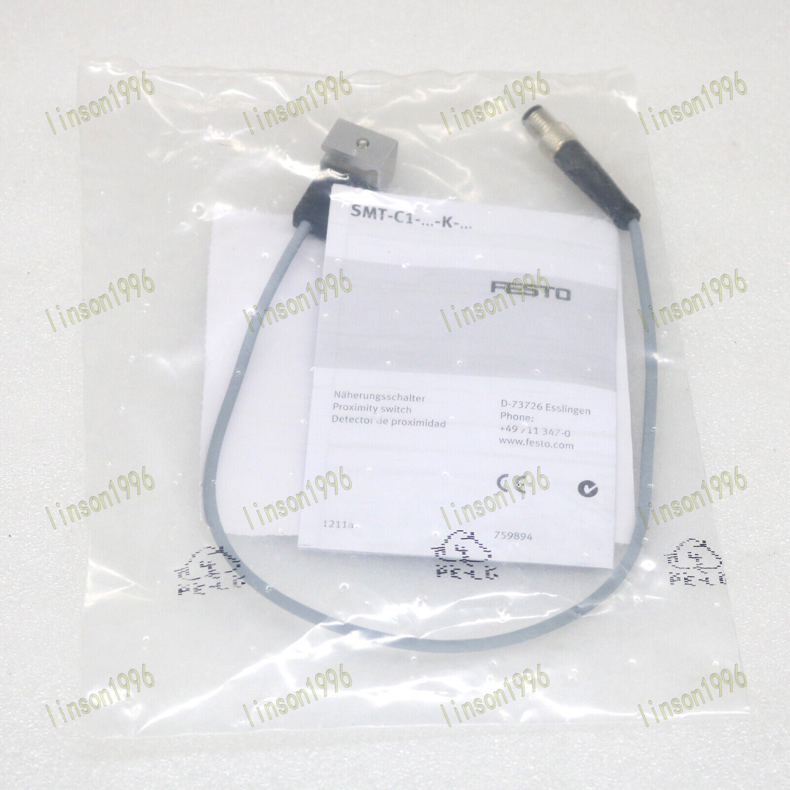 Festo Proximity Switch SMT-C1-PS-24V-K-0.3-M8D - FESTO