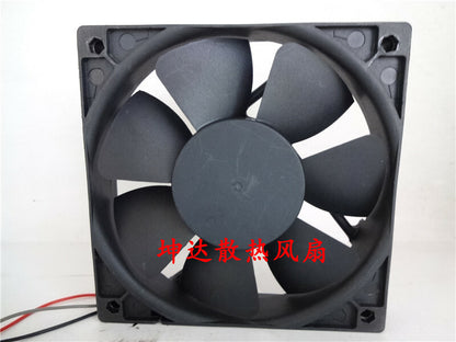 1pcs R1225H24BPLB2 12025 24V 0.2A 120x25MM ball bearing fan