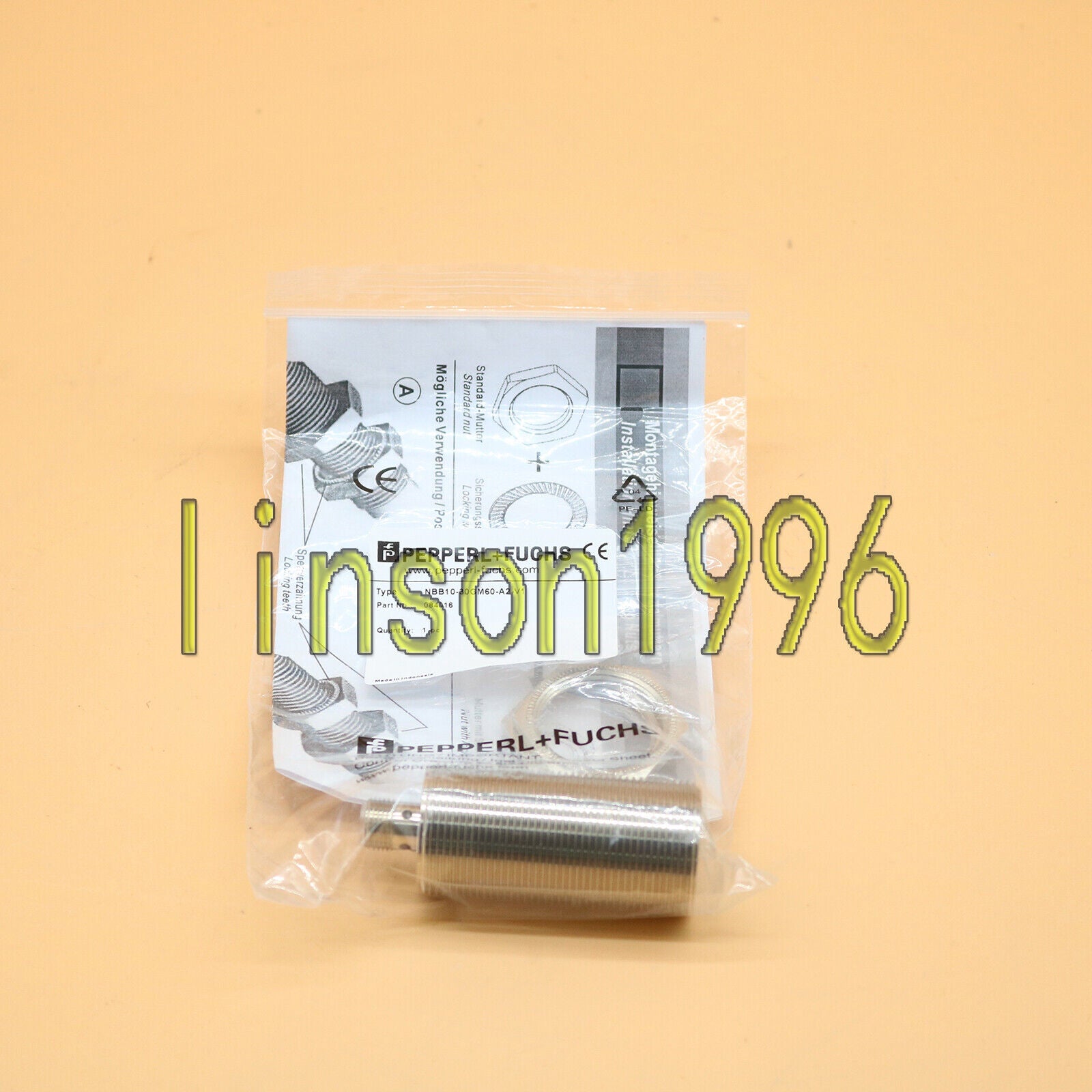 NBB10-30GM60-A2-V1 Pepperl+Fuchs Inductive Sensor - PEPPERL+FUCHS