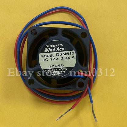 new 1PCS D35M12 3020 DC12V 0.04A 3CM 2-wire silent cooling fan