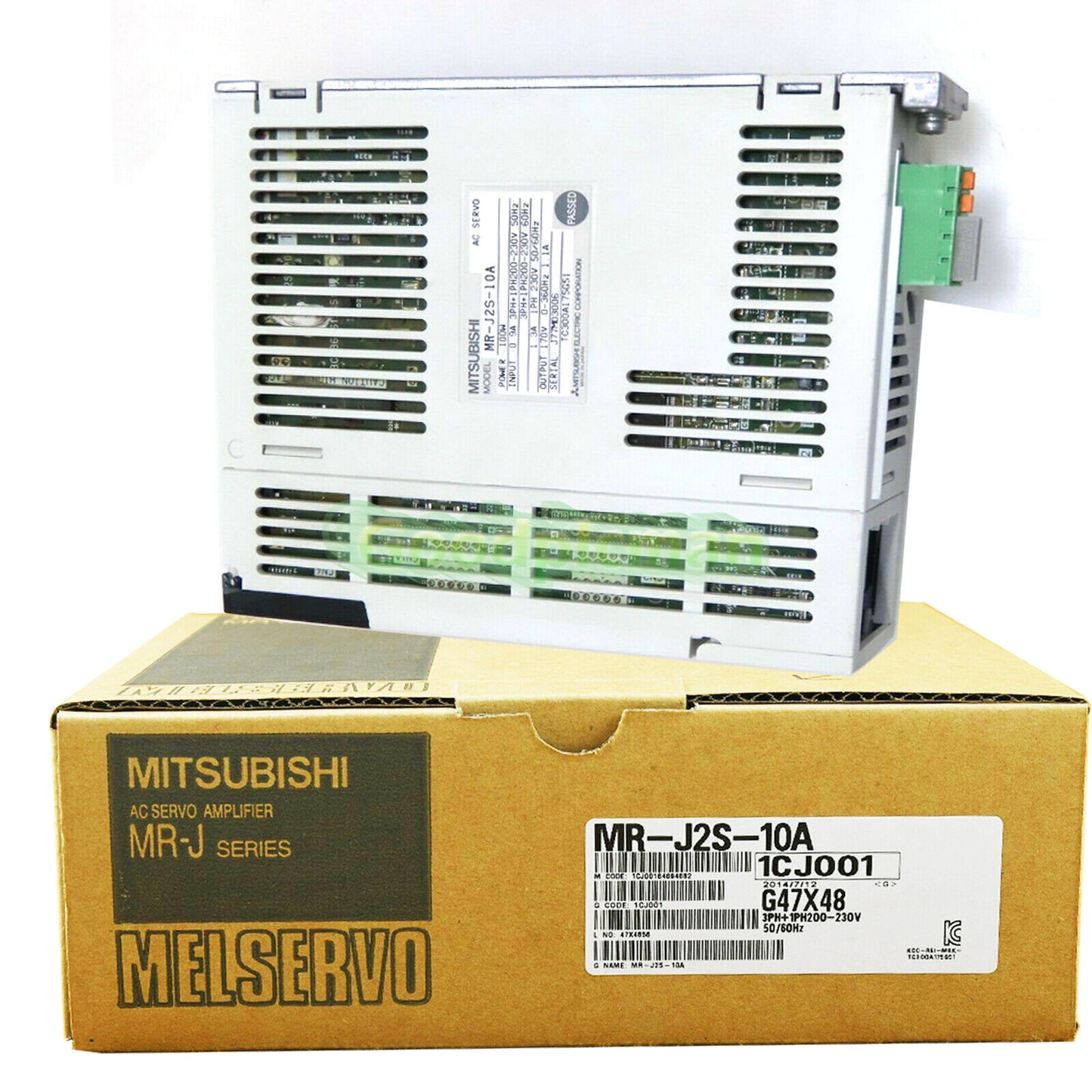 Mitsubishi MR-J2S-10A AC Servo Motor Drive Amplifier Programmable Logic 1Pcs/
