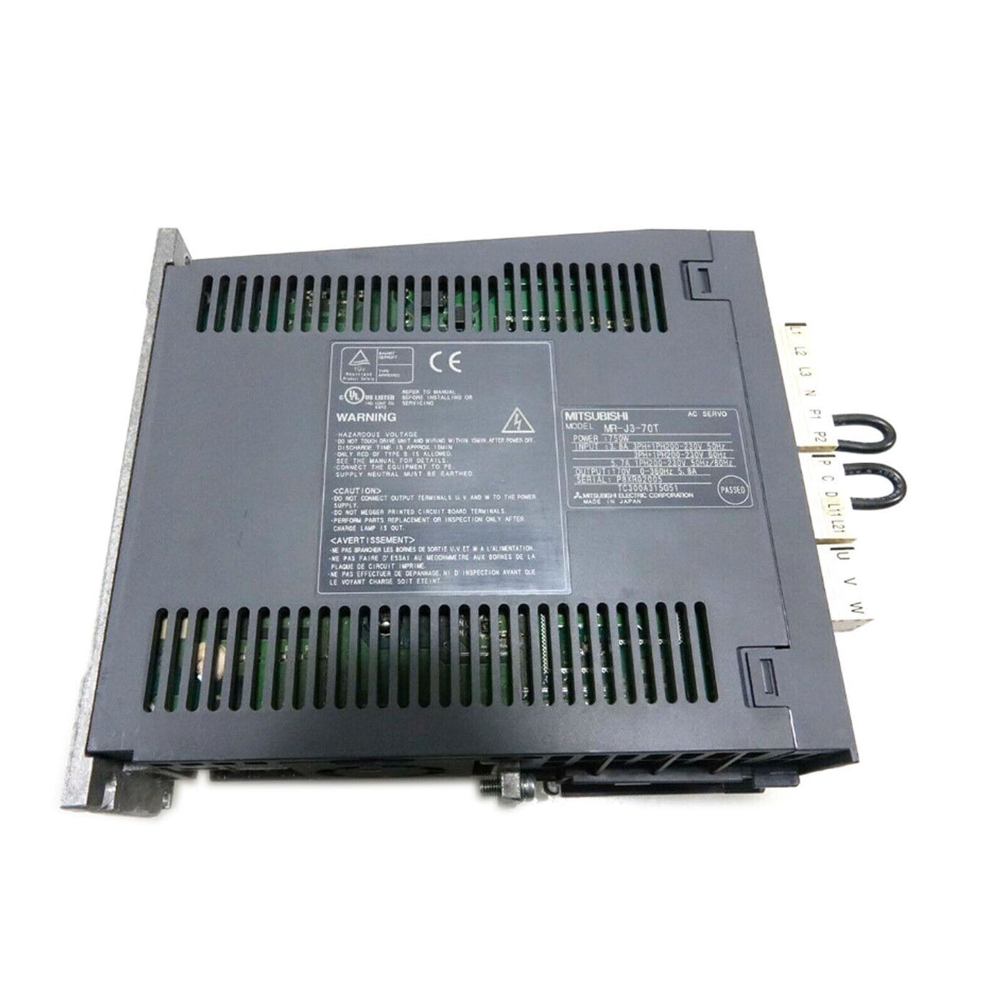 MITSUBISHI MR-J3-70T Servo Driver – New - MITSUBISHI