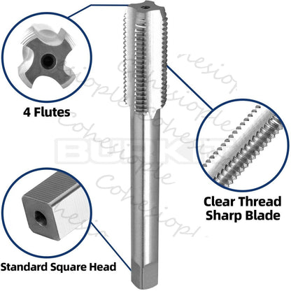 M19 X 1.5 Tap and Die Set Right Hand, M19X1.5 Machine Tap and Round Die
